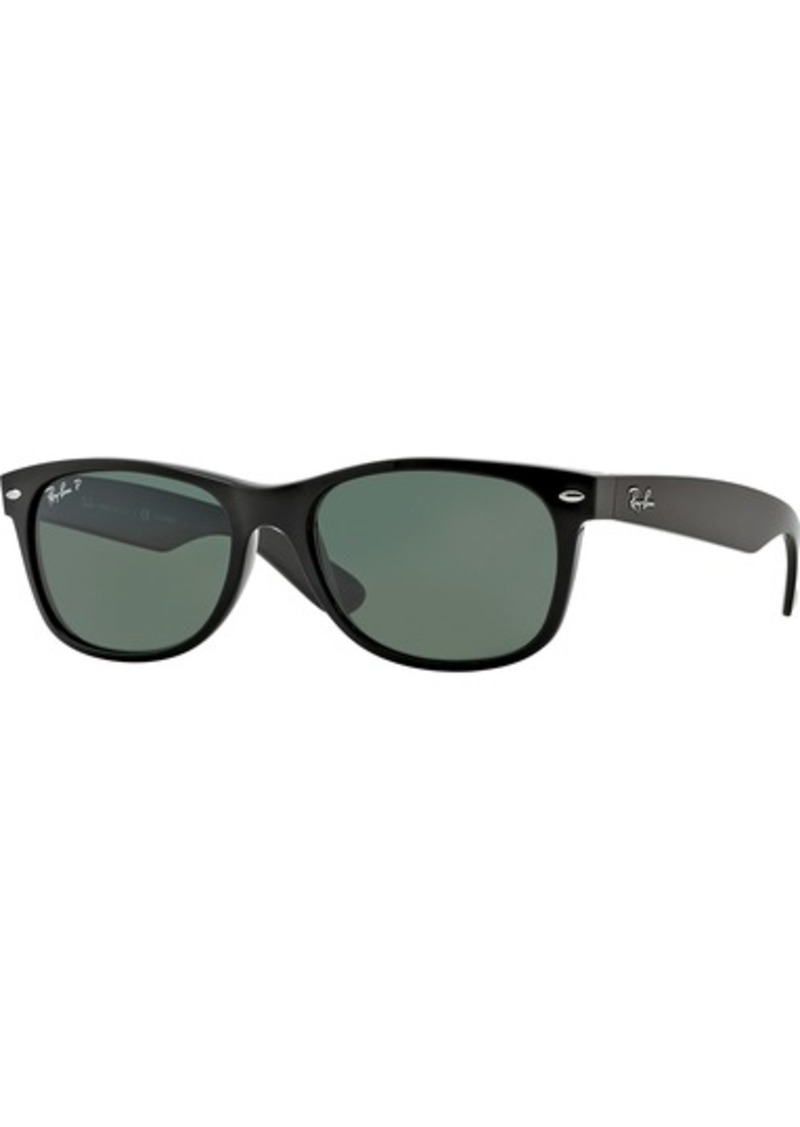 Ray-Ban New Wayfarer Polarized Sunglasses, Men's, Green