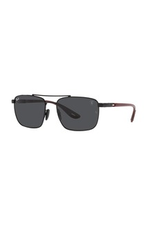 Ray-Ban RB3715M Scuderia Ferrari Collection Square Sunglasses