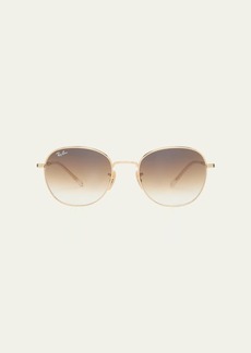 Ray-Ban RB3809 Round Gradient Metal Sunglasses