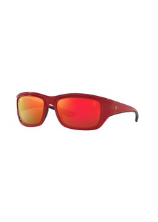 Ray-Ban RB4405M Scuderia Ferrari Collection Square Sunglasses