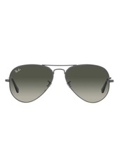 Ray-Ban Small Original 55mm Aviator Sunglasses