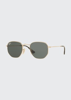 Ray-Ban Square Metal Keyhole Sunglasses  54MM