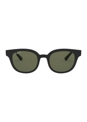 Ray-Ban Square Transparent Propionate Sunglasses