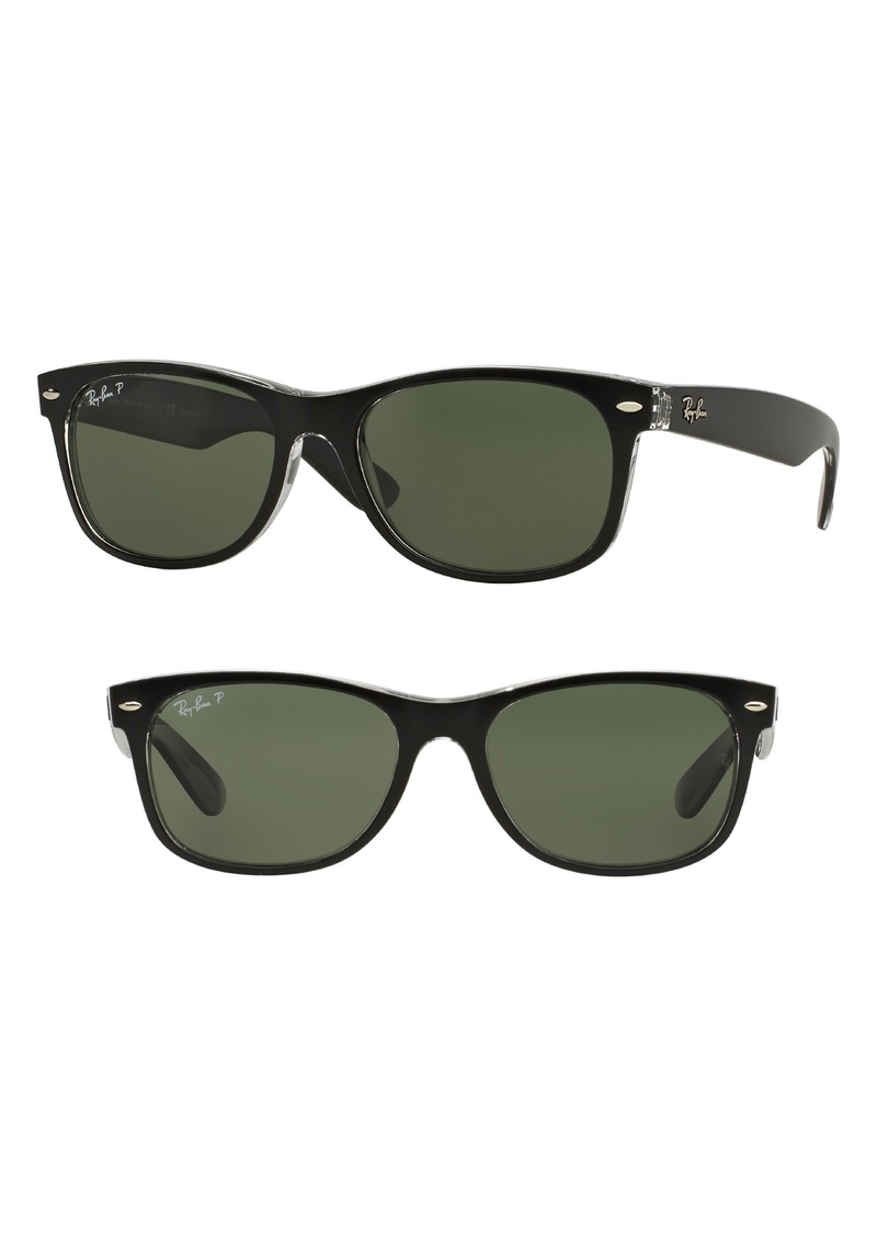 Ray Ban Ray Ban Standard New Wayfarer 55mm Polarized Sunglasses Sunglasses