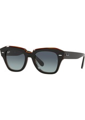 Ray-Ban State Street Sunglasses, Men's, Black/Brown