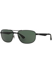 Ray-Ban Sunglasses, RB3528 - BLACK/GREEN