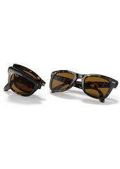 Ray-Ban Sunglasses, RB4105 Folding Wayfarer - TORTOISE BROWN/BROWN