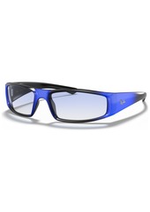 Ray-Ban Sunglasses, RB4335 - Black On Blue