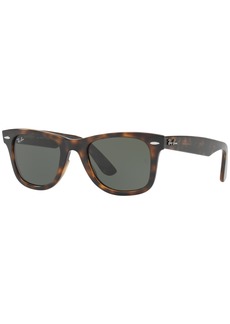 Ray-Ban Sunglasses, RB4340 Wayfarer Ease - BROWN/GREEN
