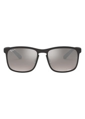 Ray-Ban Tech 62mm Polarized Wayfarer Sunglasses