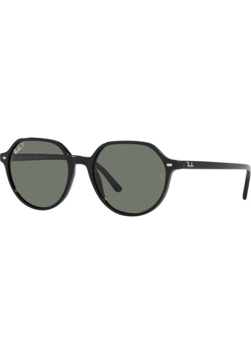Ray-Ban Thalia Sunglasses, Men's, Black/Polarized Green | Father's Day Gift Idea