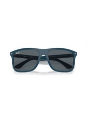 Ray-Ban Unisex Boyfriend Two Low Bridge Fit Sunglasses RB4547F - Blue