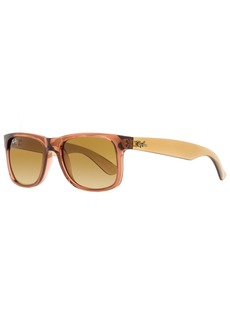 Ray-Ban Unisex Justin Sunglasses RB4165 659413 Transparent Brown 50mm