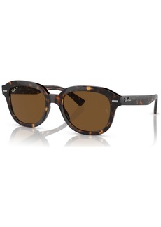 Ray-Ban Unisex Polarized Sunglasses, RB4398 Erik Gradient - Havana