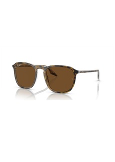Ray-Ban Unisex Polarized Sunglasses, Polar RB2203 - Havana