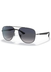 Ray-Ban Unisex Polarized Sunglasses, RB3683 56 - Gunmetal