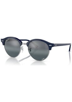 Ray-Ban Unisex Polarized Sunglasses, RB4246 - Blue on Silver-Tone