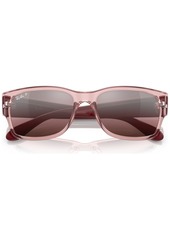 Ray-Ban Unisex Polarized Sunglasses, RB438855-p - Transparent Pink