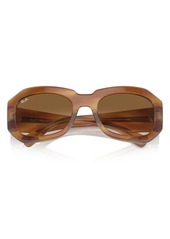 Ray-Ban Unisex Sunglasses, Beate Rb2212 - Striped Brown