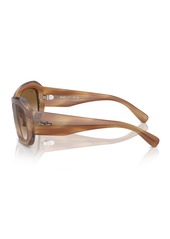 Ray-Ban Unisex Sunglasses, Beate Rb2212 - Striped Brown