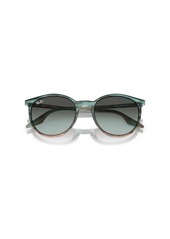 Ray-Ban Unisex Sunglasses, Gradient RB2204 - Striped Blue, Green