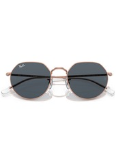 Ray-Ban Unisex Sunglasses, Jack Rose Gold-Tone - Rose Gold-Tone