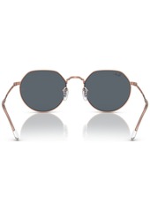 Ray-Ban Unisex Sunglasses, Jack Rose Gold-Tone - Rose Gold-Tone