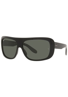 Ray-Ban Unisex Polarized Sunglasses, RB2196 Blair 64 - Black
