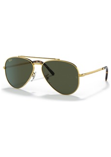 Ray-Ban Unisex Sunglasses, RB3625 New Aviator - Legend Gold-Tone