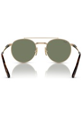 Ray-Ban Unisex Sunglasses, Round Ii Titanium 50 - Arista