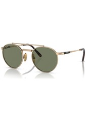 Ray-Ban Unisex Sunglasses, Round Ii Titanium 50 - Arista