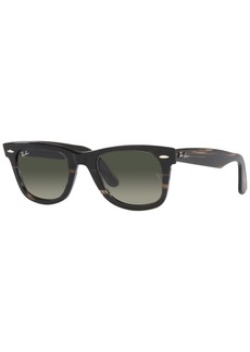 Ray-Ban Unisex Sunglasses, Wayfarer 50 - Striped Gray