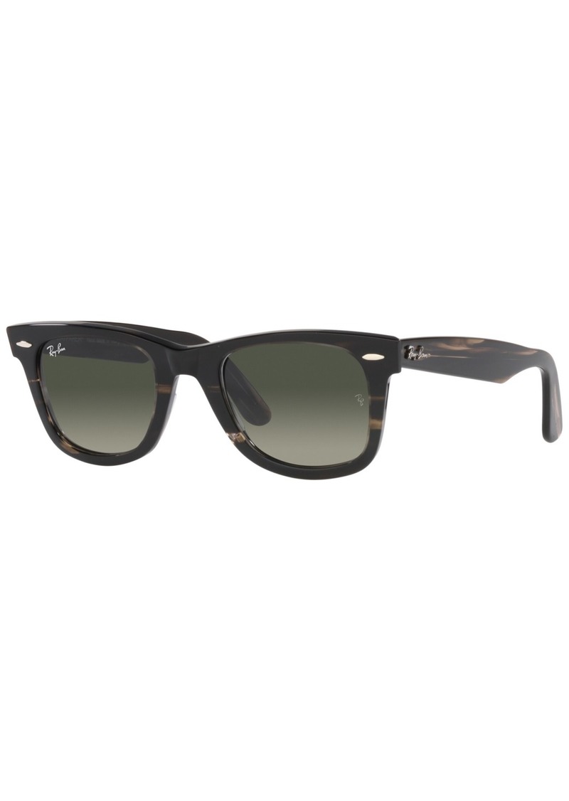 Ray-Ban Unisex Sunglasses, Wayfarer 50 - Striped Gray