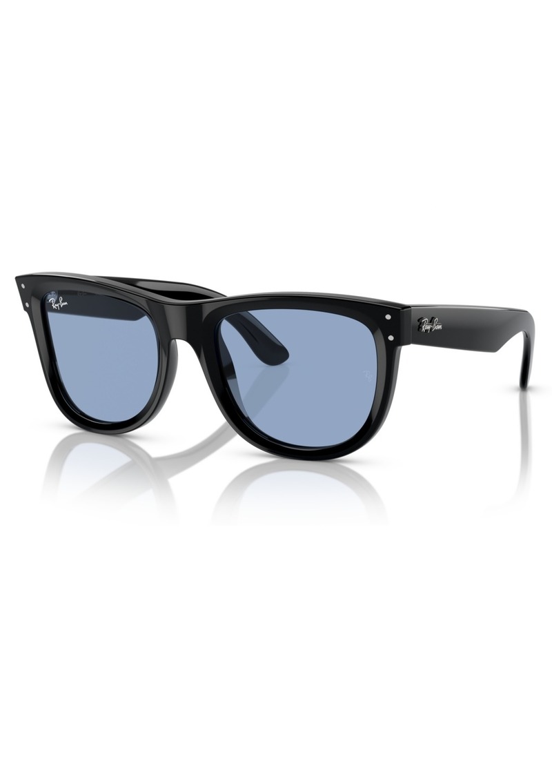Ray-Ban Unisex Sunglasses, Wayfarer Reverse - Black, Blue