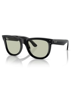 Ray-Ban Unisex Sunglasses, Wayfarer Reverse - Black, Green