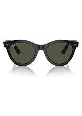 Ray-Ban Way Wayfarer 51mm Oval Sunglasses