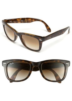 Ray-Ban Wayfarer 50mm Folding Sunglasses