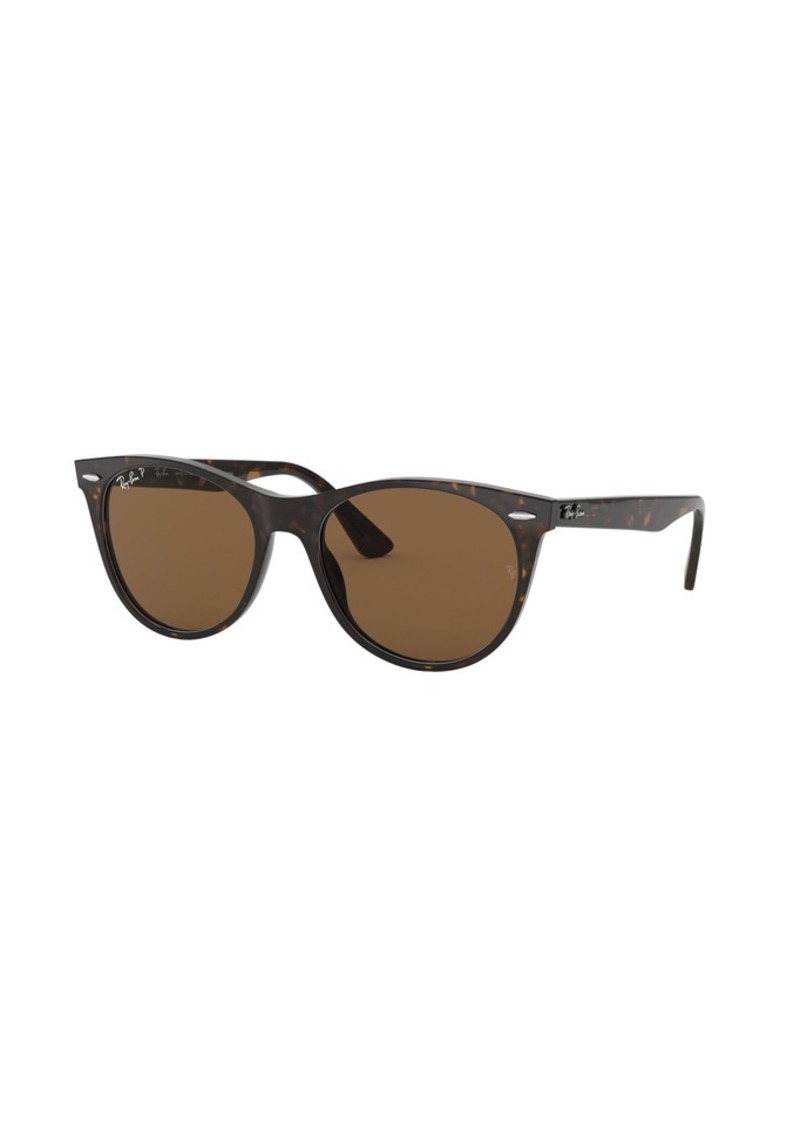 Ray-Ban Wayfarer II Classics Polarized Sunglasses, Men's, Polar Brown