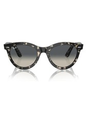 Ray-Ban Wayfarer Way 54mm Gradient Oval Sunglasses
