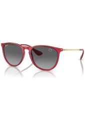 Ray-Ban Women's Polarized Sunglasses, RB4171 Disney Collection Erika - Transparent Red/ Minnie