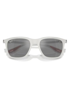 Ray-Ban x Scuderia Ferrari 54mm Square Sunglasses