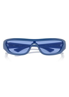 Ray-Ban Xan 134mm Wraparound Sunglasses