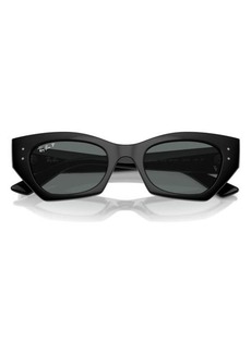 Ray-Ban Zena 52mm Polarized Irregular Sunglasses