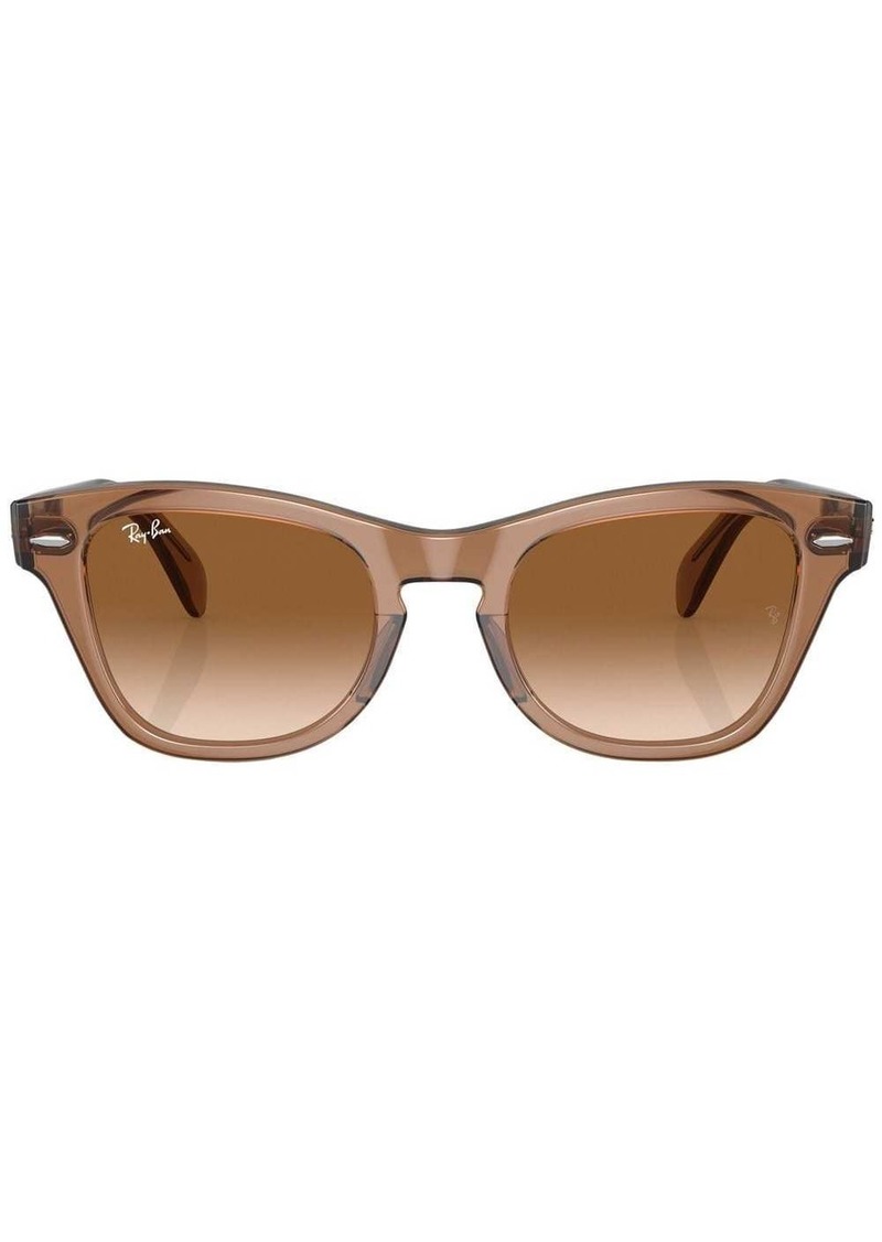 Ray-Ban square-frame gradient-lens sunglasses