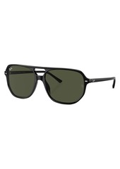 Ray-Ban RB2205 60MM Bill 1 Square Sunglasses