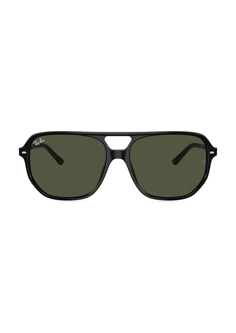 Ray-Ban RB2205 60MM Bill 1 Square Sunglasses