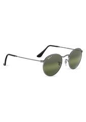 Ray-Ban RB3447 50MM Round Metal Sunglasses