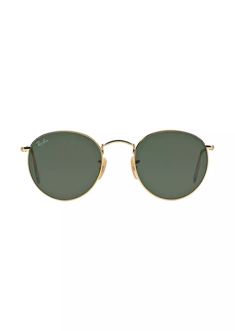 Ray-Ban RB3447 53MM Round Sunglasses