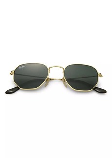 Ray-Ban RB3548 48MM Hexagonal Sunglasses