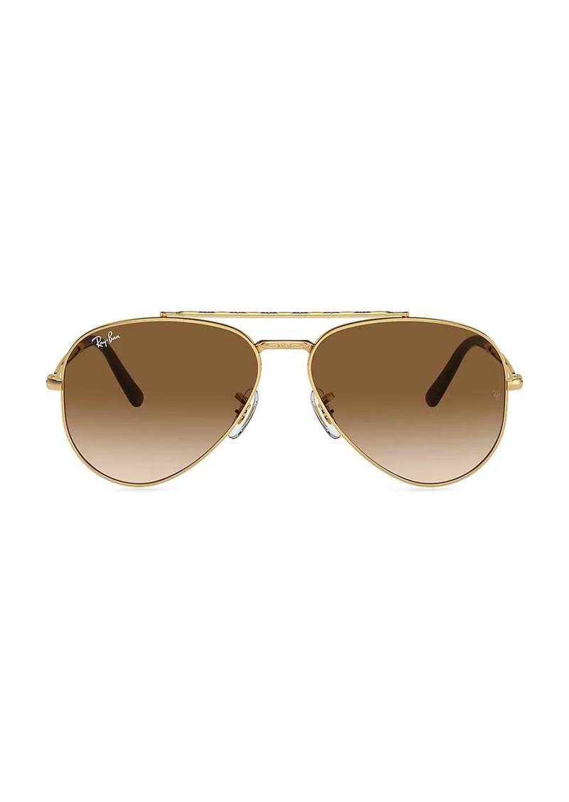 Ray-Ban RB3625 62MM Aviator Sunglasses